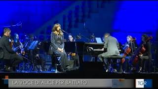 ALICE canta BATTIATO  31 agosto Castello di Udine [upl. by Lorelie577]