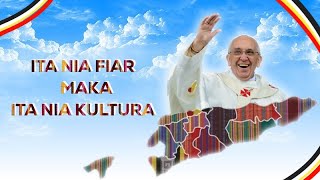 PAPA FRANCISCO SEI HALO VIZITA ESTADU BA PALACIO PREZIDENTE BAIRRO PITE DILI [upl. by Drehcir]