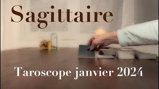 Sagittaire  Argent et Amour  Guidance amp Taroscope pour janvier 2024 [upl. by Adabelle]