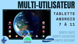 Comment créer plusieurs comptes utilisateurs sur une Tablette ANDROID [upl. by Anastos]