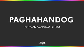 Paghahandog  Hangad Acapella  Lyrics [upl. by Agnesse614]