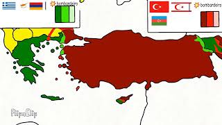 Grécia vs Turquia alternativo [upl. by Tailor]