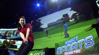 Kinect Sports  Season Two  Tennis  Gameplay 2  HD [upl. by Ellierim]