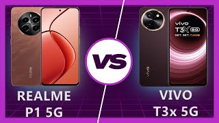 Vivo T3x vs Realme P1  Which One Should You Buy [upl. by Okomot]