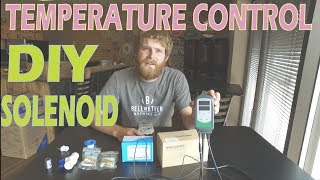 DIY Cheap Solenoid Temperature Control for SS Brewtech Chronicle Fermenters [upl. by Tnahsarp]