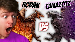 RODAN vs CAMAZOTZ the BATTLE FACEOFF Reaction [upl. by Harper]