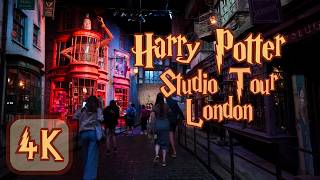 4K Harry Potter Studio Tour London 🇬🇧  Full Experience Ambient Walk 2024 [upl. by Michey]