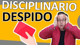 💰👷‍♂️ DESPIDO DISCIPLINARIO Qué es criterios INDEMNIZACIÓN paro salario tramitación CAUSAS 💥 [upl. by Germana430]