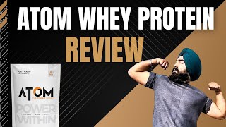 ATOM Whey Protein Review  ASITIS ATOM Protein Review  bawavlogs [upl. by Devin]