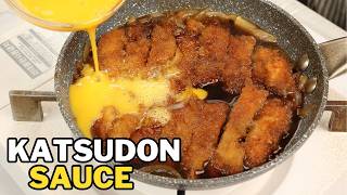 How to make Katsudon Sauce [upl. by Airamanna]