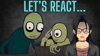 A New Generation  Lets React Salad Fingers Episode 13 Harvest [upl. by Yorgos]