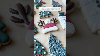 Reindeer Hat🎄🦌 christmascookies cookiedecorating decoratedcookies royalicingcookies cookies [upl. by Ahsei498]