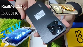 Realme C53 Budget Phone Under 15000TK Unboxing 2024 [upl. by Bergen]