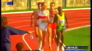 Fabian Roncero Record España 10000m Lisboa 1998 [upl. by Torbert]