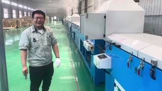 Rubber extrusion microwave vulcanization production line testing in customer’s company [upl. by Okimik803]