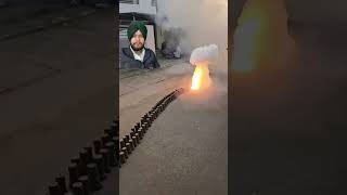 fireworks diwali fireworks amritsar jindgirahisebashavenaamni streetfood [upl. by Stoffel427]