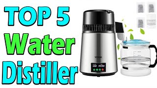 TOP 5 Best Water Distiller Review In 2024 [upl. by Alyworth]