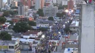 Marcha de Henrique Capriles Radonski Maracaibo calle 72 el 15 junio 2012 [upl. by Airebma661]