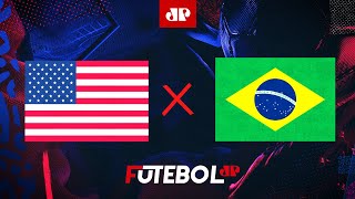 Estados Unidos 1 x 1 Brasil  12062024  Amistoso Internacional [upl. by Haduhey]