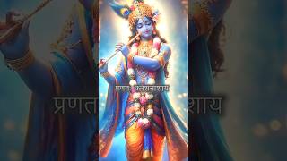 Om Krishnaya Vasudevaya Haraye Paramatmane mantra is a revered invocation honoring Lord Krishna [upl. by Ttenrag]