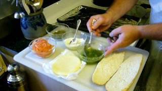 Cooking Videos Lessons Italian Garlic Bread with a twist  The Vowel Chef [upl. by Ardella]