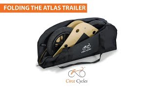 Circe Cycles Atlas folding trailer [upl. by Bayard]