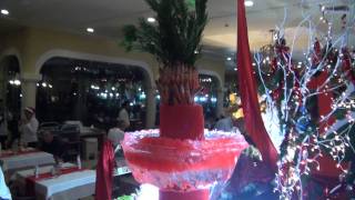 Grand Palladium Riviera Maya Mexico December 24 2011 Christmas Dinner [upl. by Groveman8]