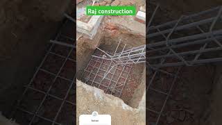 How to footing before setting jali construction howtobuildabrickwallwithpillars [upl. by Anica]