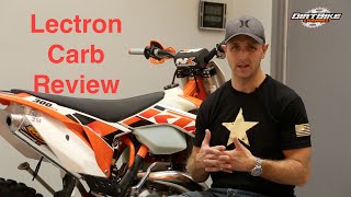 Lectron Dirt Bike Carburetor Review [upl. by Tapes]