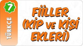 7 Sınıf Türkçe  Fiiller Kip ve Kişi Ekleri [upl. by Aneerahs]