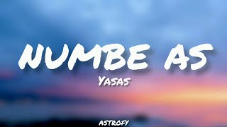 Yasas Medagedara  Numbe As නුඹෙ ඇස් Lyrics [upl. by Llehctim398]