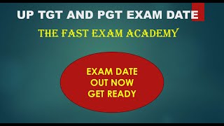 notification up TGT PGT EXAM DATE OUT [upl. by Cirri]