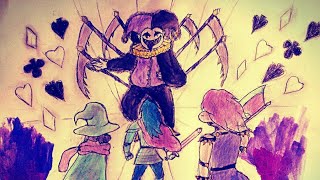 The Final Fight  Deltarune Jevil Song no lyrics official song Made with my friend Finnly [upl. by Geer]