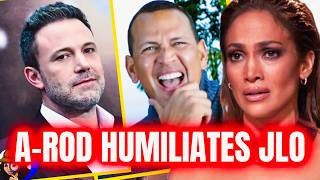 ARod HUMILIATES JLo In VIRAL Ig PostLAUGHS At DivorceSays She Needs To Get Some Dignity [upl. by Koressa404]