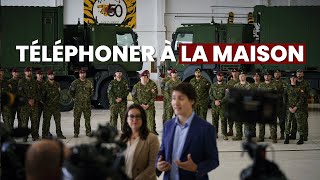 Le premier ministre Justin Trudeau a appelé la famille dun militaire [upl. by Venus]