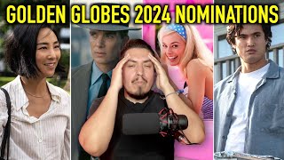 Golden Globe Nominations Reaction 2024 [upl. by Longawa]