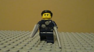 Lego Terminator Genisys T1000 Scene [upl. by Ellmyer]