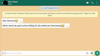 Perverser Lehrer😓 schreibt mir auf WhatsApp😔 [upl. by Meibers224]