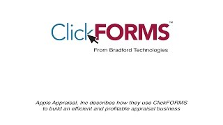 ClickFORMS Appraisal Software  Become a more efficient and profitable appraiser [upl. by Singer]