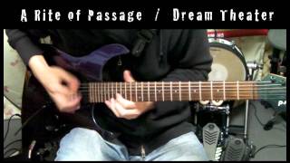 A Rite Of Passage  Dream Theater Guitar Solo Cover [upl. by Julianne]