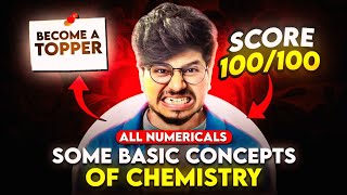 SOME BASIC CONCEPTS OF CHEMISTRY NUMERICALS  CLASS 11 chemistry chapter 1 numericals  NUMERICAL [upl. by Eimilb]