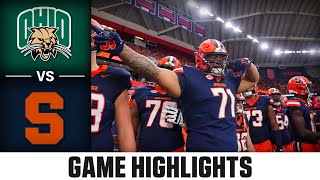 Ohio vs Syracuse Game Highlights  2024 ACC Football [upl. by Woodward]