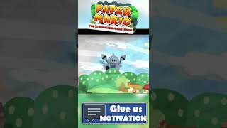 Paper Mario The Thousand Year Door Crystal Star Map Cutscene  shorts [upl. by Akimit719]