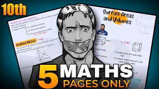 Finish MATHS syllabus in 5 Pages ONLY VALID only for 24 hours🔥 [upl. by Avek]