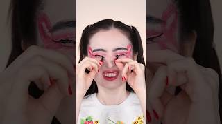 False lashes lashes funny fun makeup satisfying trending viralvideo asmr ytshorts shorts [upl. by Guinevere]