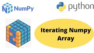 Iterating over an Array in Numpy  Iterate Numpy array  Python Numpy Tutorial [upl. by Pavior179]