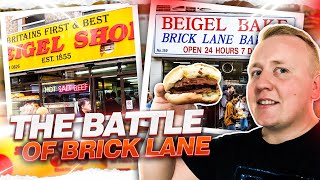 The Battle of Brick Lane Which Bagel is Better [upl. by Apollo]