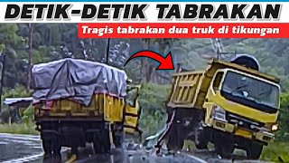 TRUK TEREKAM KAMERA KECELAKAAN DI TIKUNGAN [upl. by Buskus349]