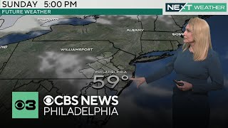 Coldest day of the week in Philadelphia area before temperatures spike on Election Day [upl. by Cyprian258]