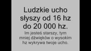 Test na twój słuch Dźwieki 2020 000 HZ Ultradźwięki 2 odc z serii quotFIkcje twojego umysłuquot [upl. by Eenoj763]